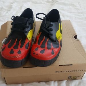 Low Top Firey Doc Martens